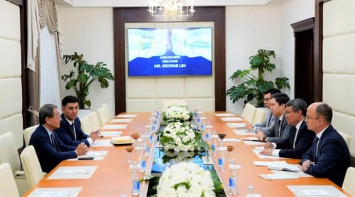 Minister of Justice A. Tashkulov held a meeting with George Lim, Head of the Singapore International Mediation Centre.